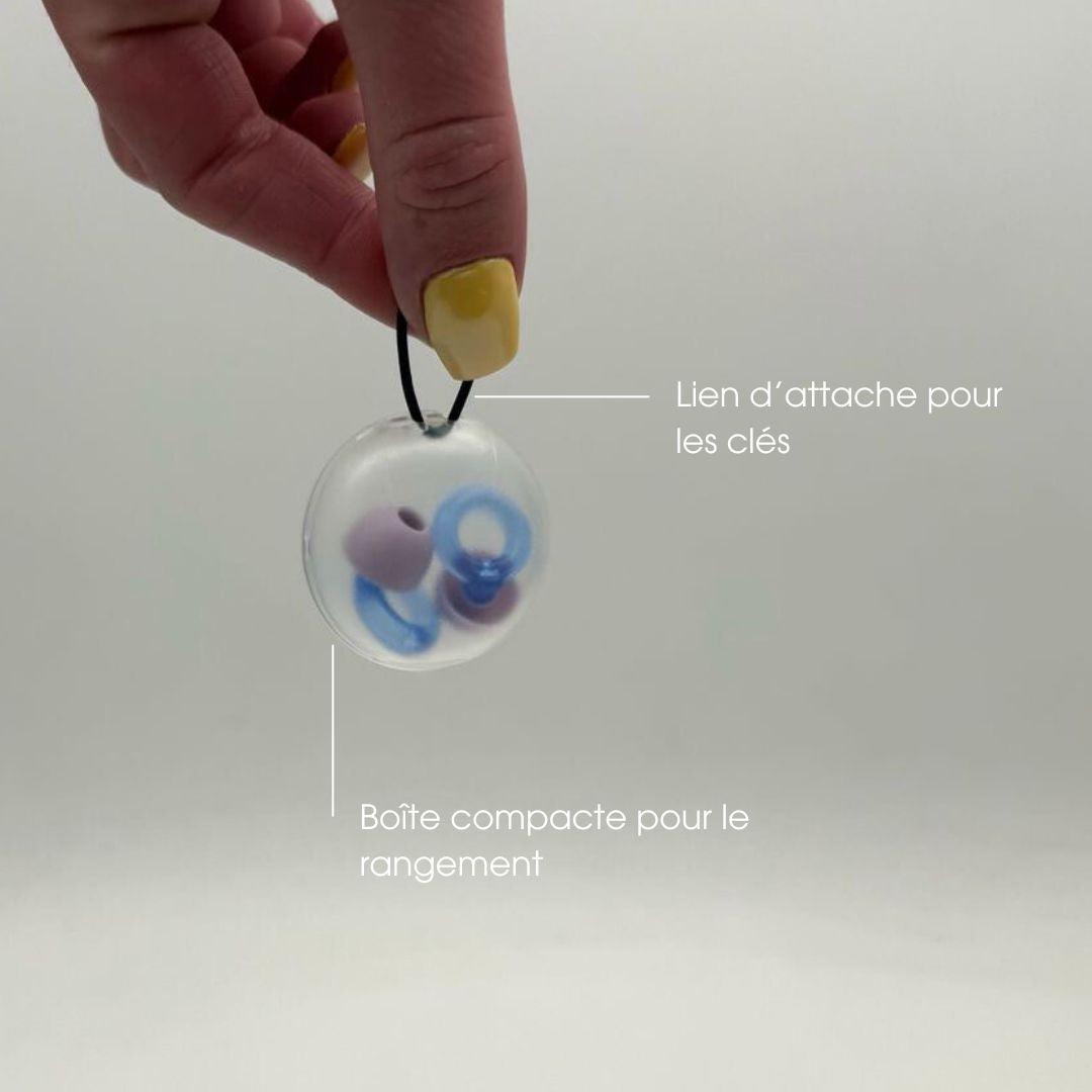 ON'HARMONY Reusable silicone ear plugs for travel