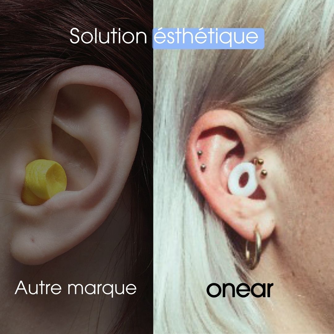 ON'REST Reusable silicone ear plugs to sleep