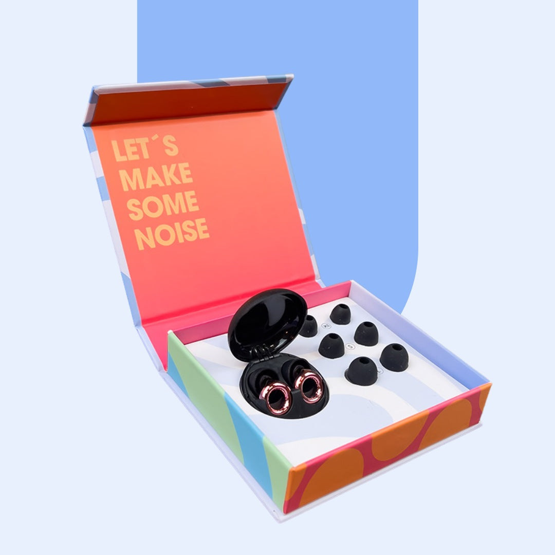 ON’RYTHM Reusable silicone ear plugs for concert and festival