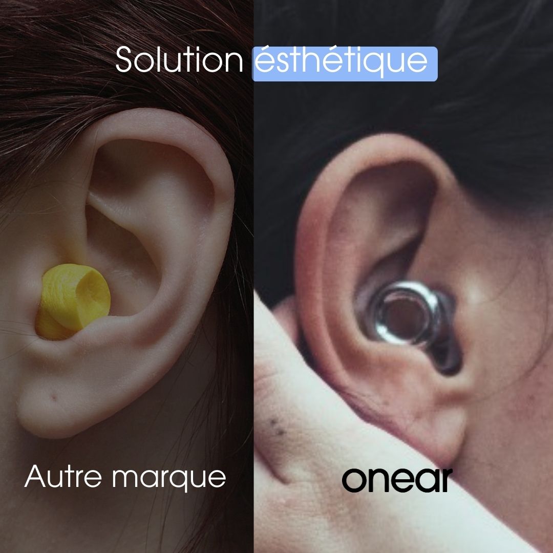 ON’RYTHM Reusable silicone ear plugs for concert and festival