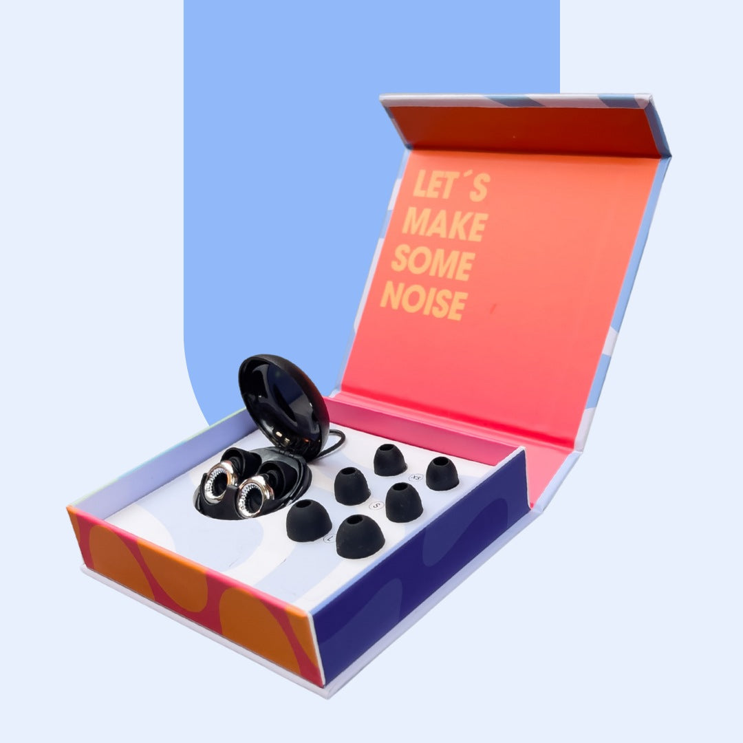 ON’RYTHM Reusable silicone ear plugs for concert and festival