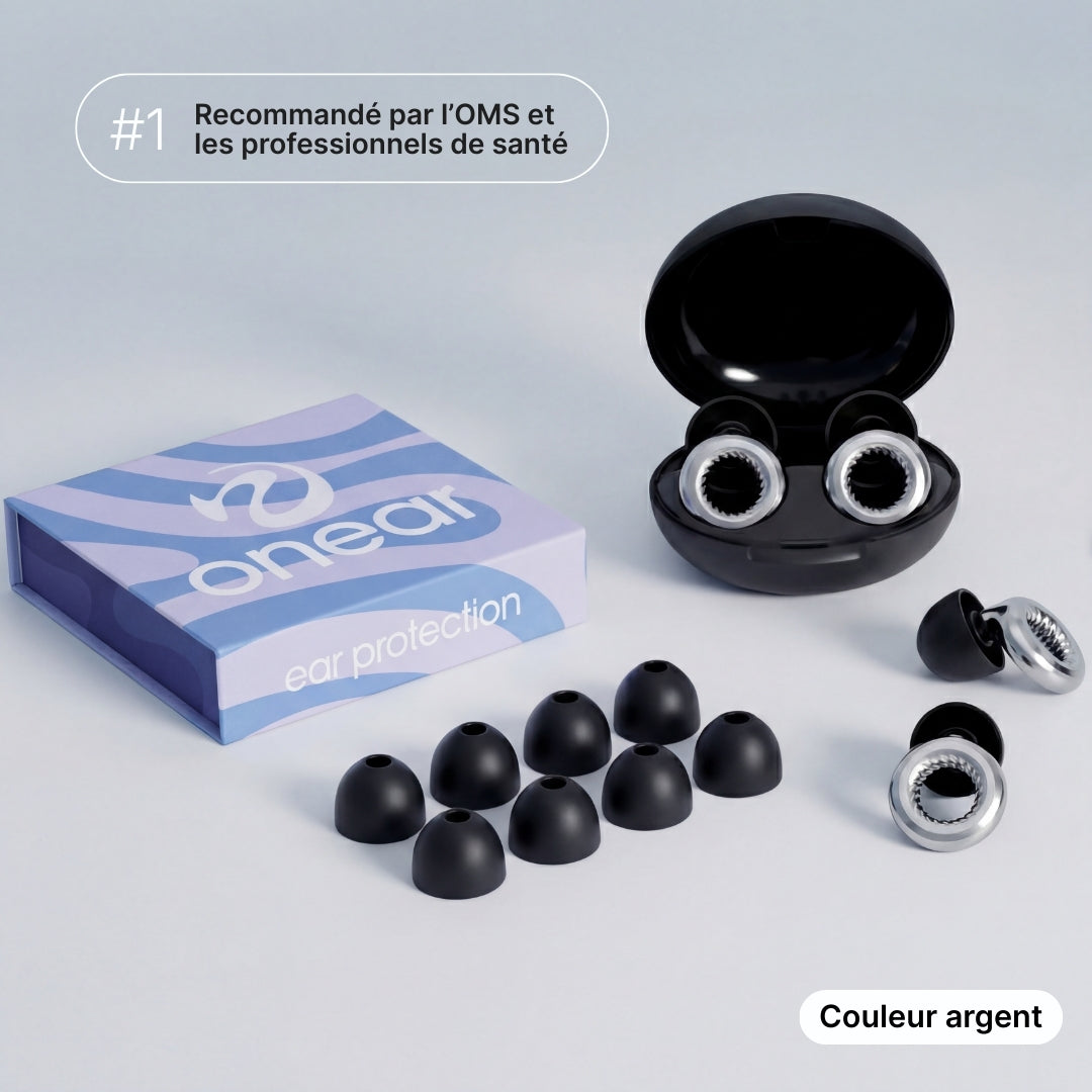 ON’RHYTHM bouchon d'oreille réutilisable en silicone pour concert et festival