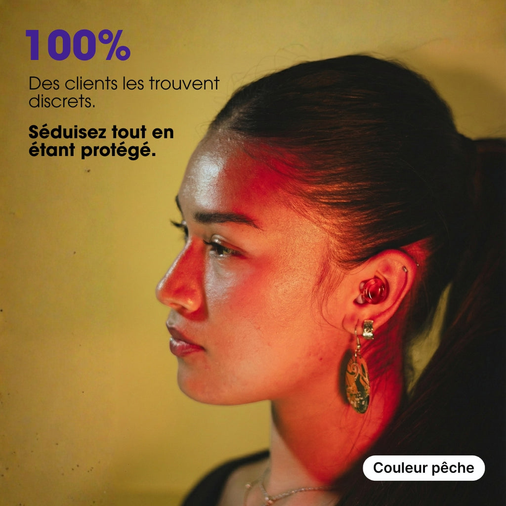 ON’RHYTHM bouchon d'oreille réutilisable en silicone pour concert et festival