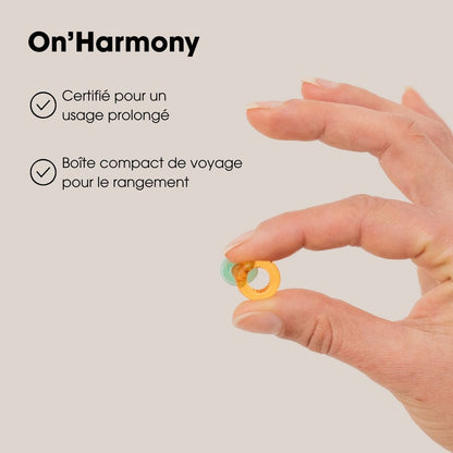 ON'HARMONY Reusable silicone ear plugs for travel