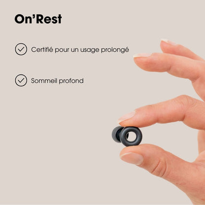 ON'REST Reusable silicone ear plugs to sleep