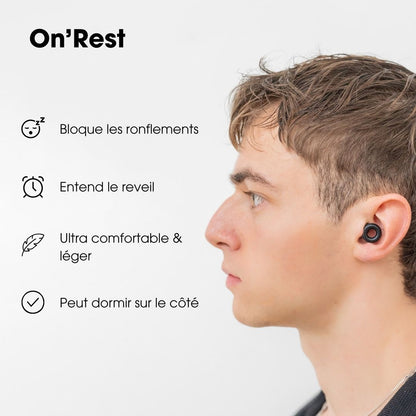 ON'REST Reusable silicone ear plugs to sleep