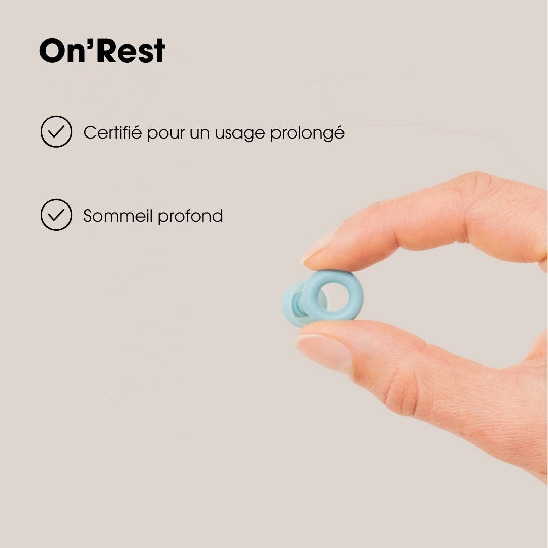 ON'REST Reusable silicone ear plugs to sleep