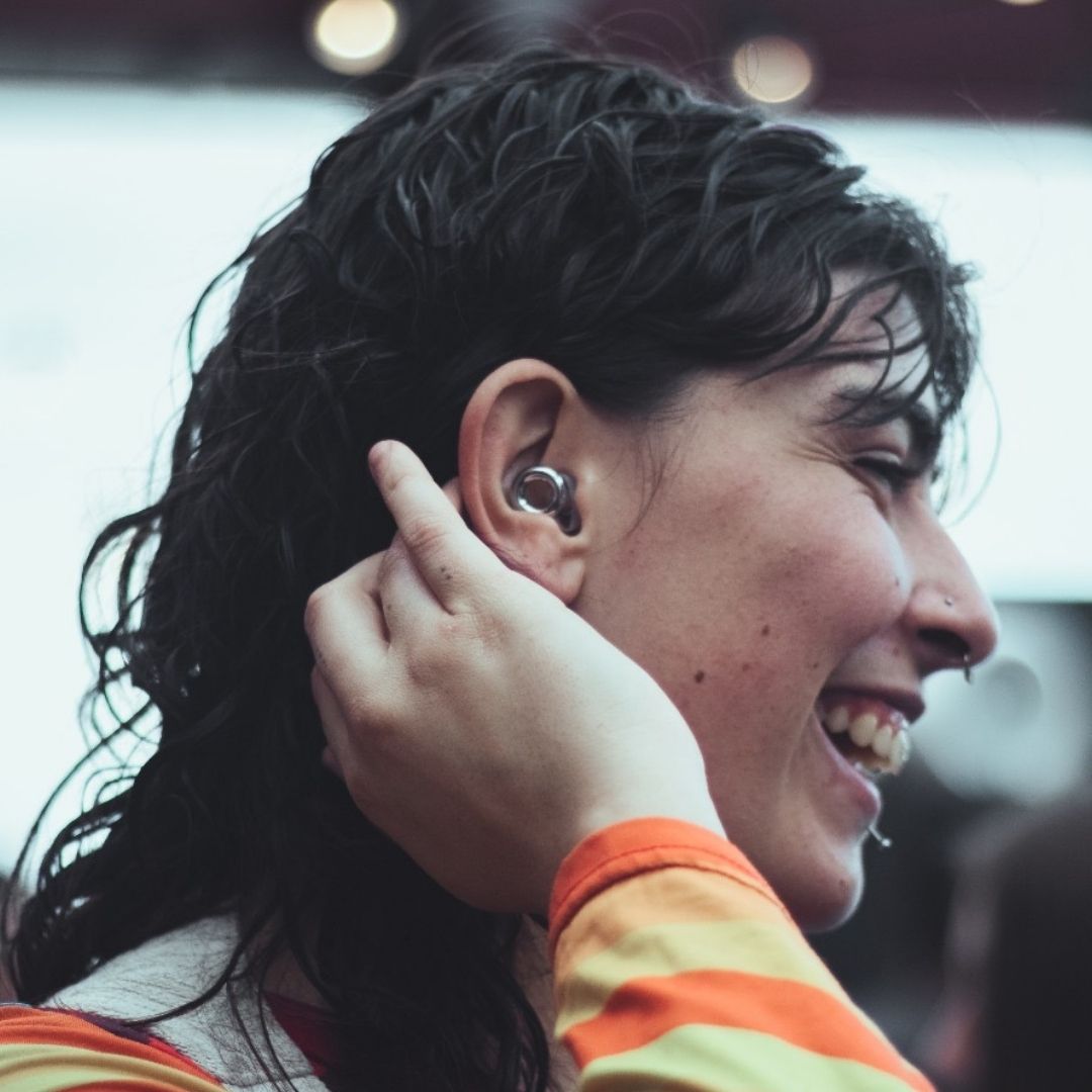 ON’RYTHM Reusable silicone ear plugs for concert and festival
