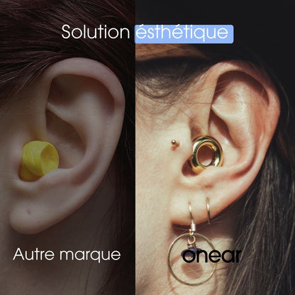 ON’RYTHM Reusable silicone ear plugs for concert and festival