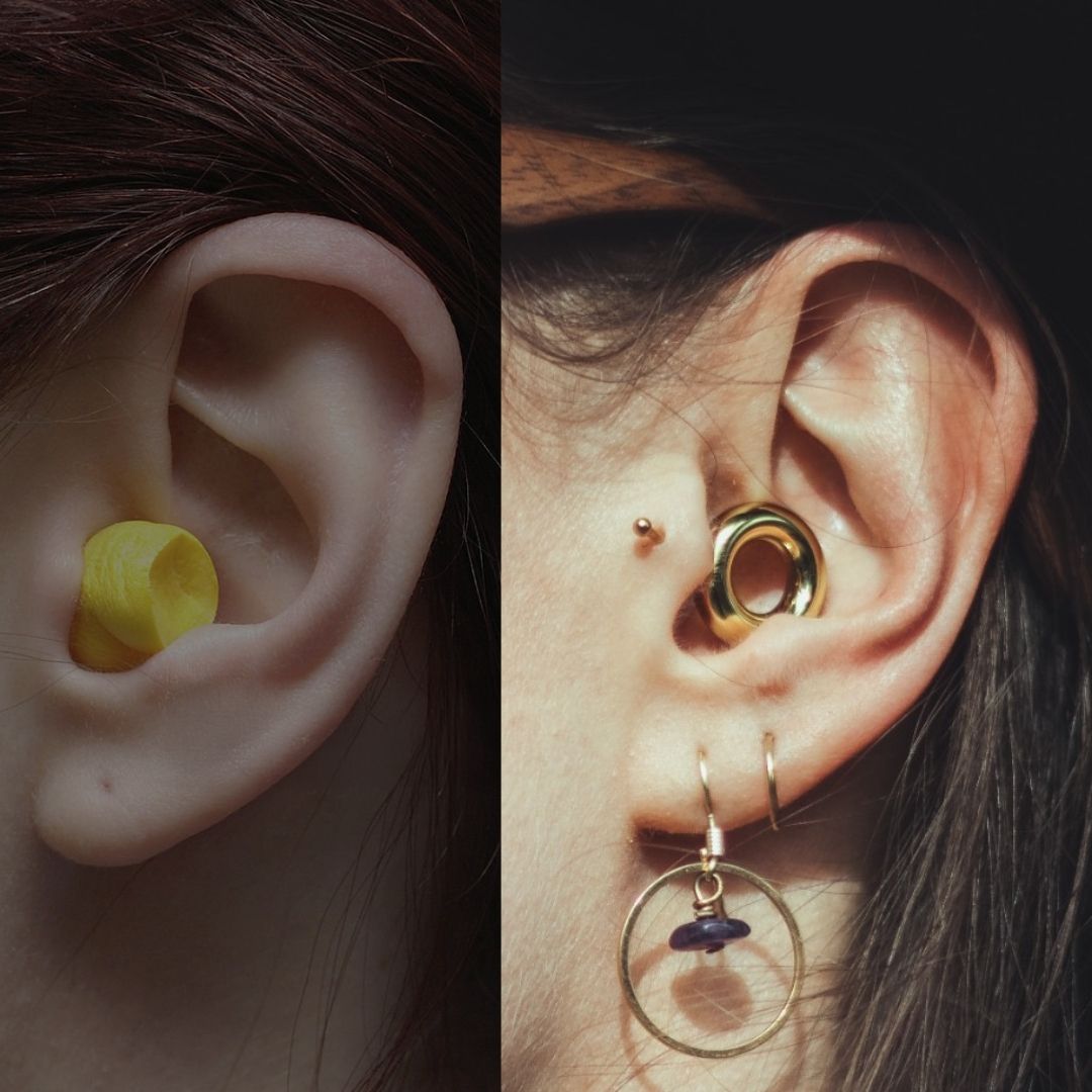 ON’RHYTHM bouchon d'oreille réutilisable en silicone pour concert et festival