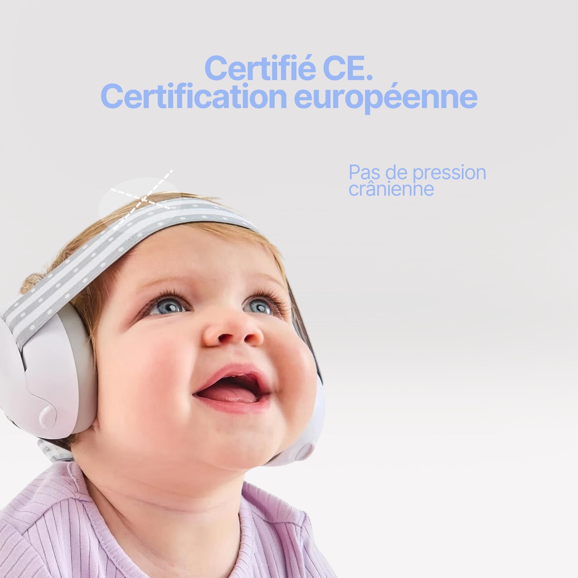Protection anti-bruit bébé 0 - 2 ans Classique