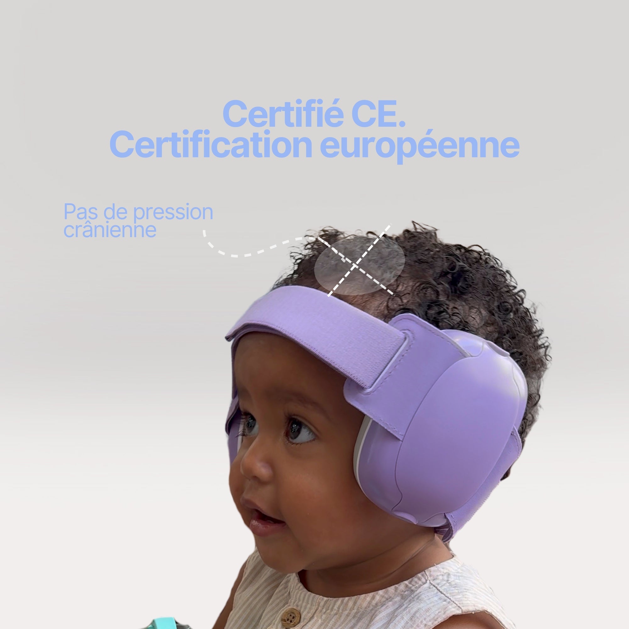 Protection anti-bruit bébé 0 - 3 ans