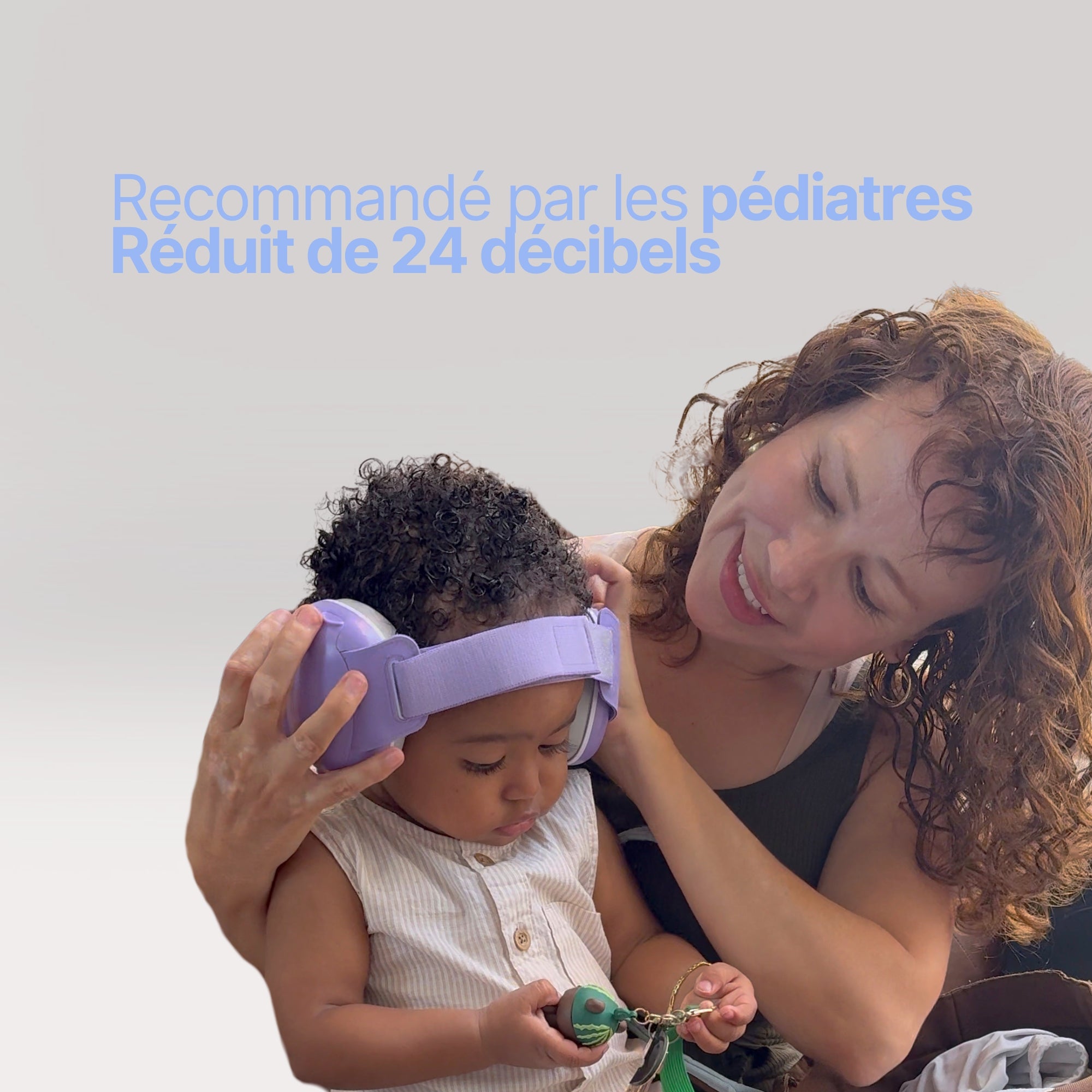 Protection anti-bruit bébé 0 - 3 ans